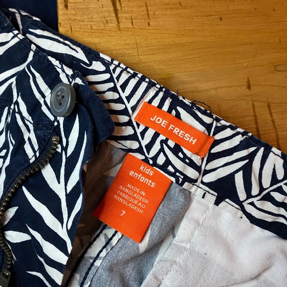 Short boy style hawaïen blue - Picture 3 of 4